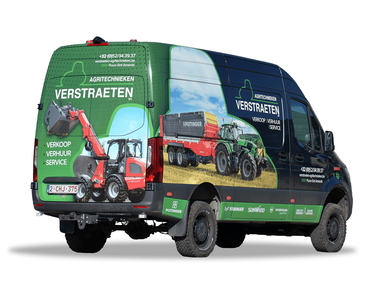 Verstraeten: landbouw- en industriële machines_Service_Bestelwagen