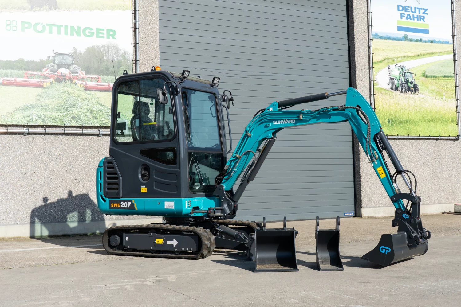 Graafmachine 2 ton
